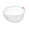 Rice and Vegetable Washing Bowl with Side Drain 2qt